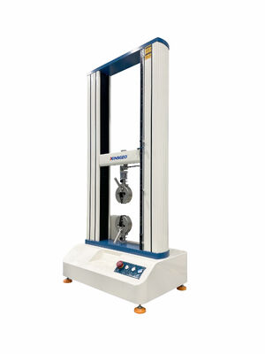 Máquina universal de ensayos de doble columna con capacidad de 1000N y servomotor Panasonic para pruebas de fuerza de cizallamiento y adhesión por pelado de adhesivos