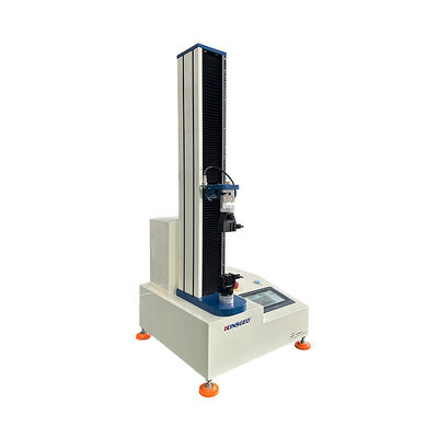Teste electrónico de tracción de material universal de una sola columna para pruebas de tensión, exfoliación, corte y flexión
