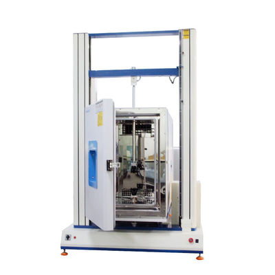 Máquina de ensayo universal de laboratorio de alto nivel con cámara de temperatura y humedad constantes
