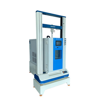 Pruebador de tensión a baja temperatura. Máquina de fuerza de cámara de prueba climática. Compatible con ISO/ASTM.