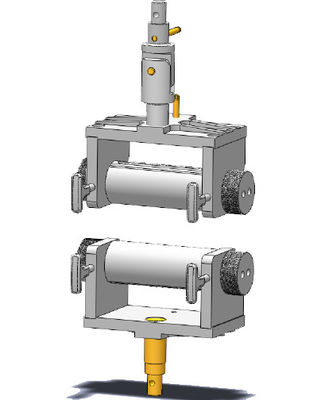 Instalación de prueba de tracción de tejido de personalización