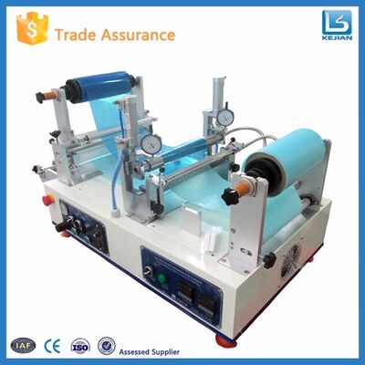 Máquina continua de laminación y recubrimiento con hotmelt para hacer muestras