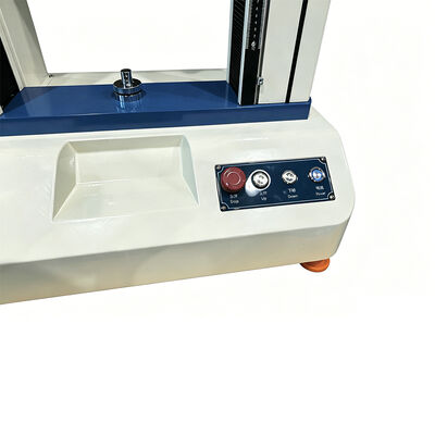 Máquina de ensayo universal de tracción de doble columna 1000N, probador de resistencia a la tracción de doble columna para plástico, caucho, tela ASTM D638