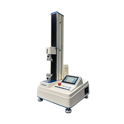 Probador de Tensión de Columna Única, Máquina Universal de Pruebas de Tensión para Película Plástica, Cinta, Prueba de Adhesión y Despegue ASTM D882 GB/T1040