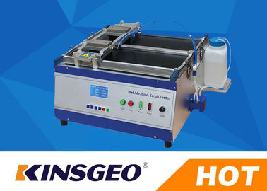 580 * 480 * 480 milímetros 220 V, 50 máquina de la prueba de resistencia de abrasión de los herzios 25 W Washability para la superficie de capa
